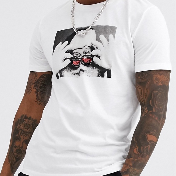 Jack and jones Santa shirt - Picture 1 of 2